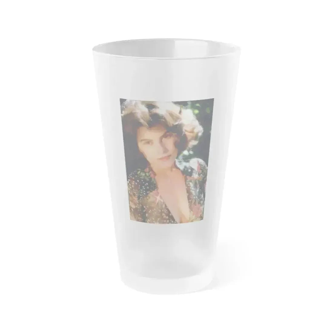 Adrienne Barbeau #13 (Vintage Female Icon) Frosted Pint Glass 16oz 16oz Frosted - Go Mug Yourself