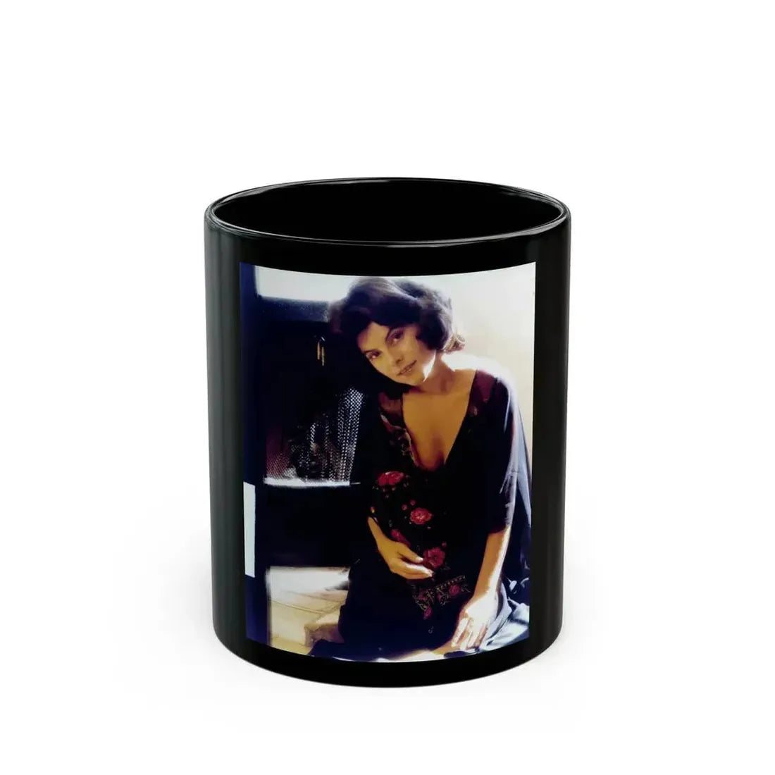 Adrienne Barbeau #27 (Vintage Female Icon) Black Coffee Mug 11oz - Go Mug Yourself