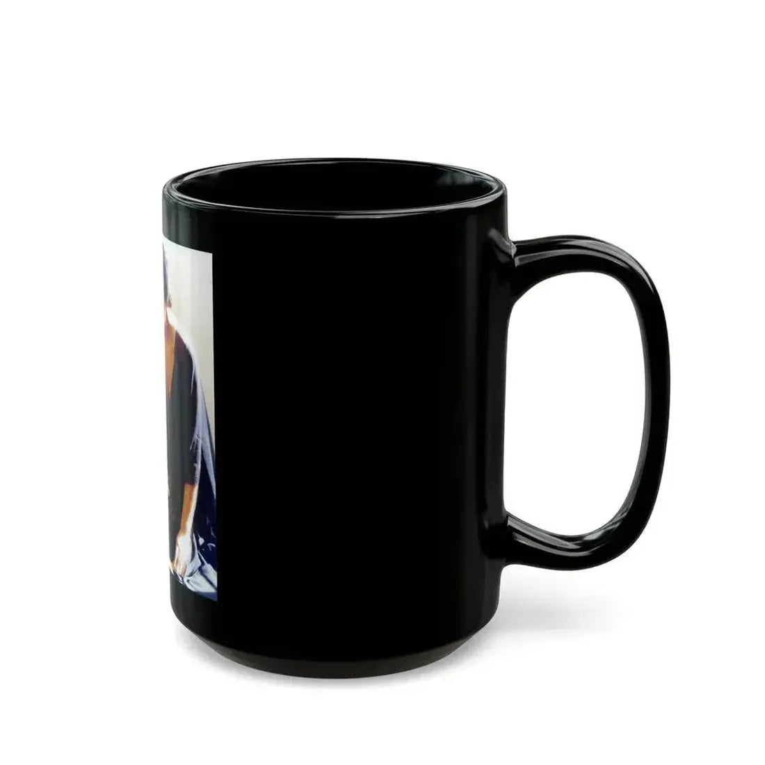 Adrienne Barbeau #27 (Vintage Female Icon) Black Coffee Mug - Go Mug Yourself