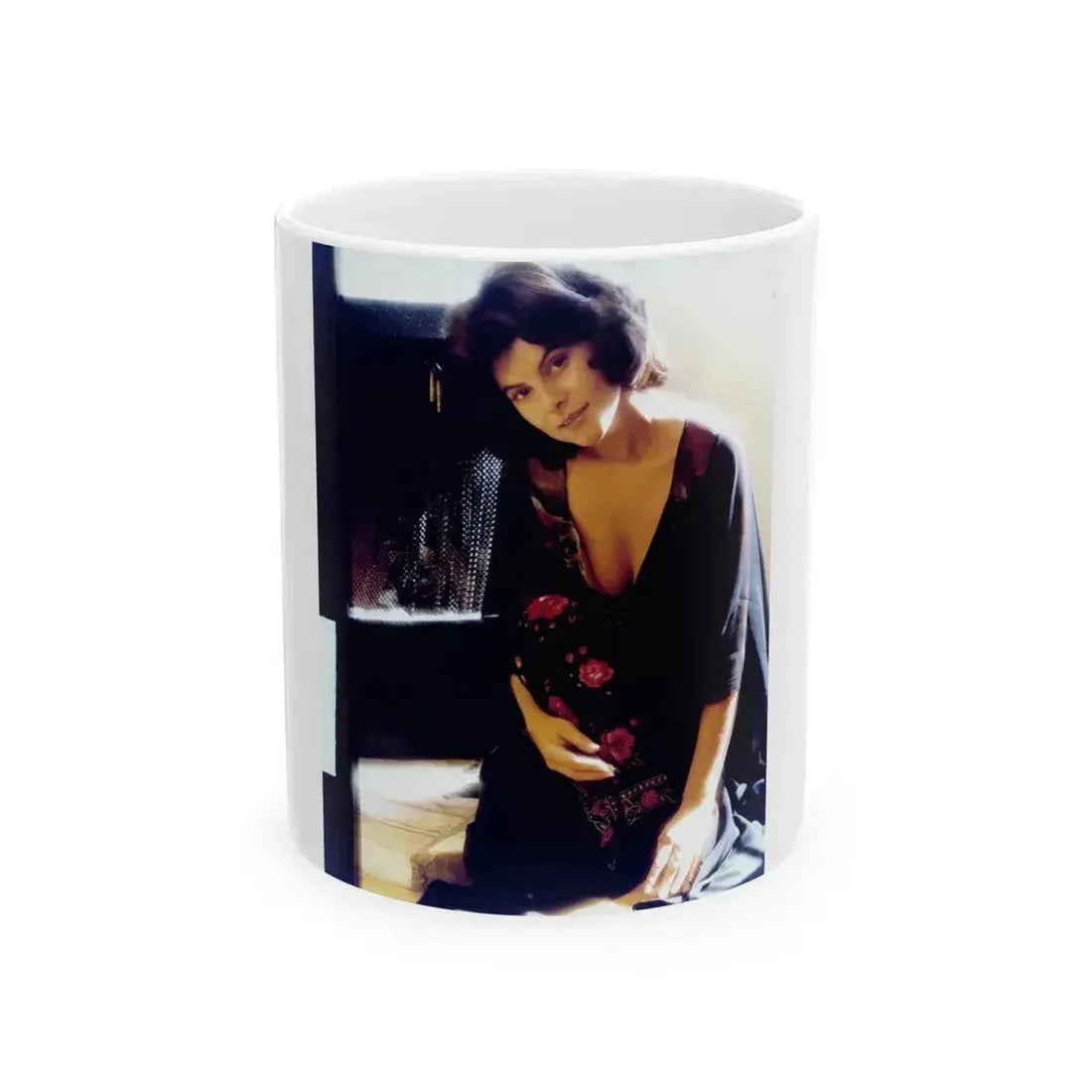 Adrienne Barbeau #27 (Vintage Female Icon) White Coffee Mug 11oz - Go Mug Yourself