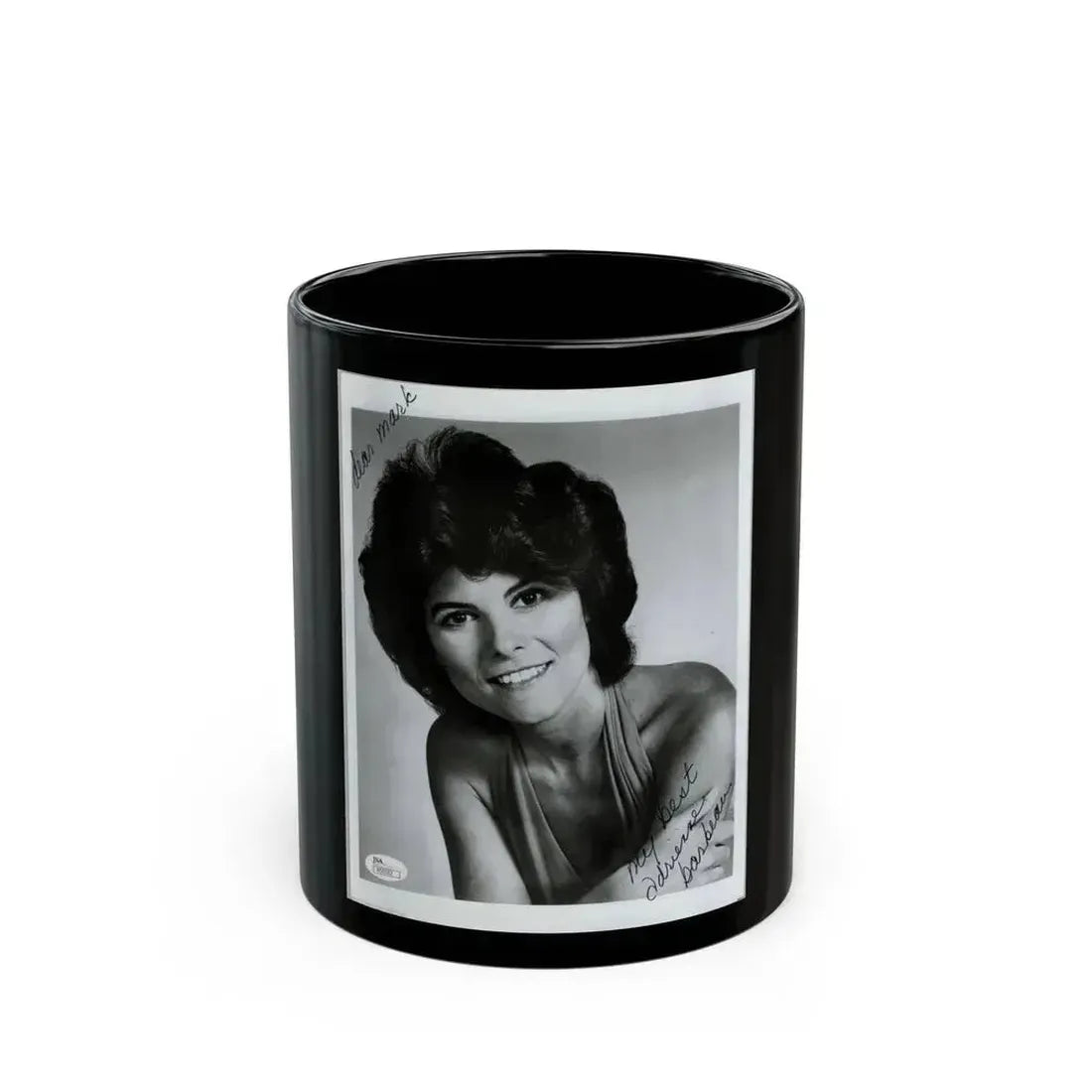 Adrienne Barbeau #33 (Vintage Female Icon) Black Coffee Mug 11oz - Go Mug Yourself