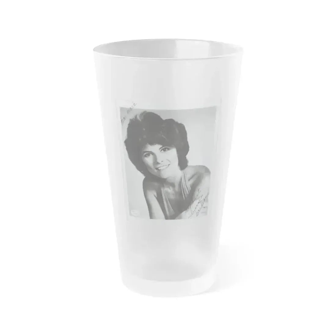 Adrienne Barbeau #33 (Vintage Female Icon) Frosted Pint Glass 16oz 16oz Frosted - Go Mug Yourself