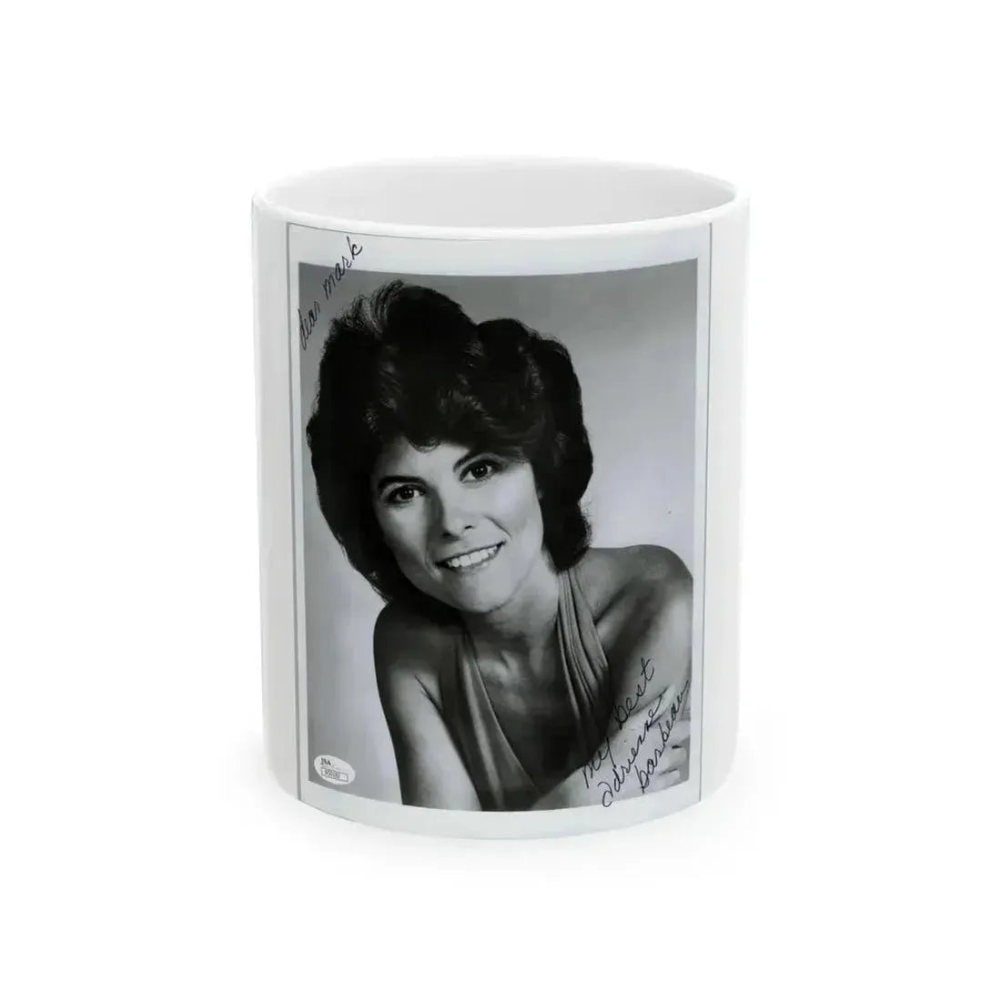 Adrienne Barbeau #33 (Vintage Female Icon) White Coffee Mug 11oz - Go Mug Yourself