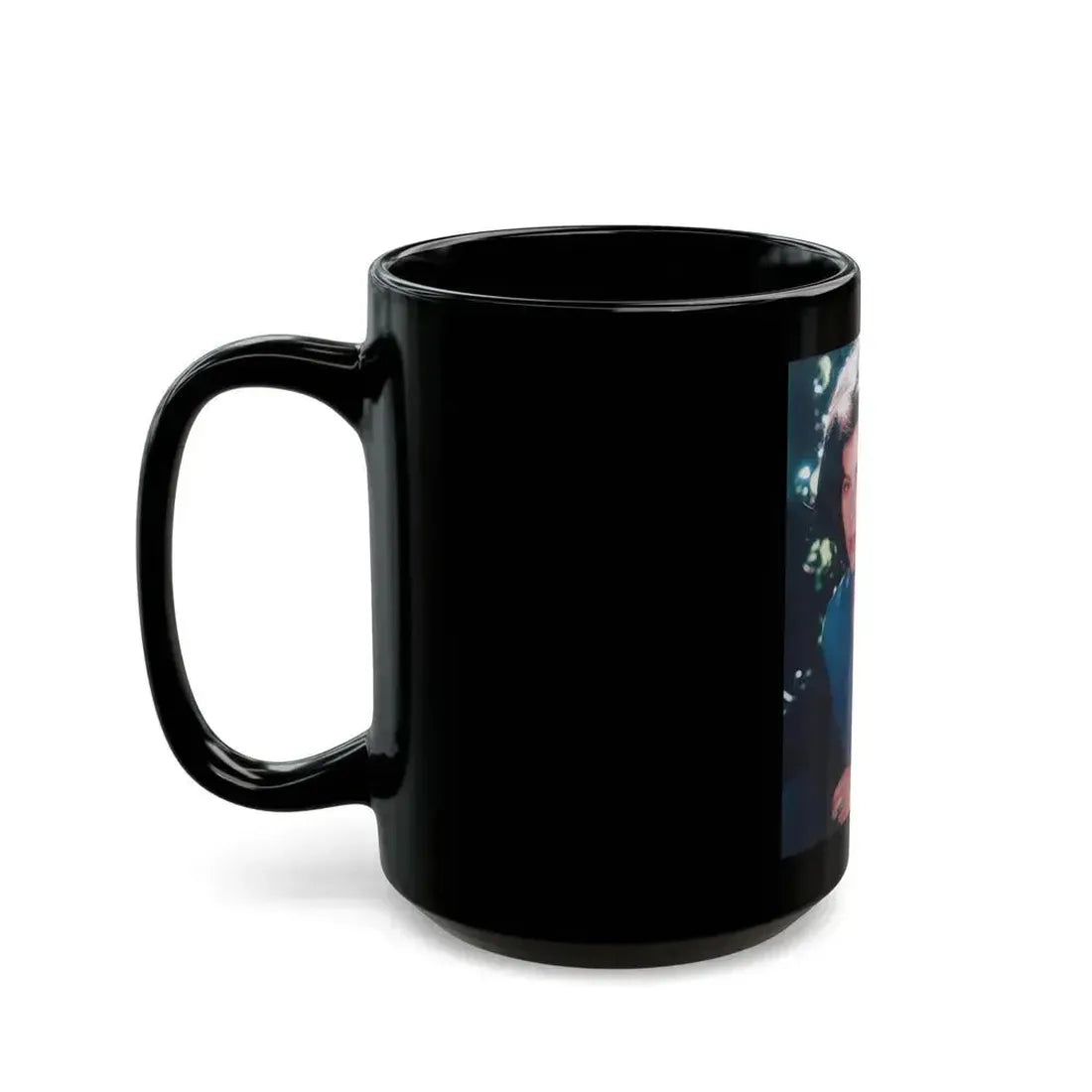 Adrienne Barbeau #38 (Vintage Female Icon) Black Coffee Mug - Go Mug Yourself