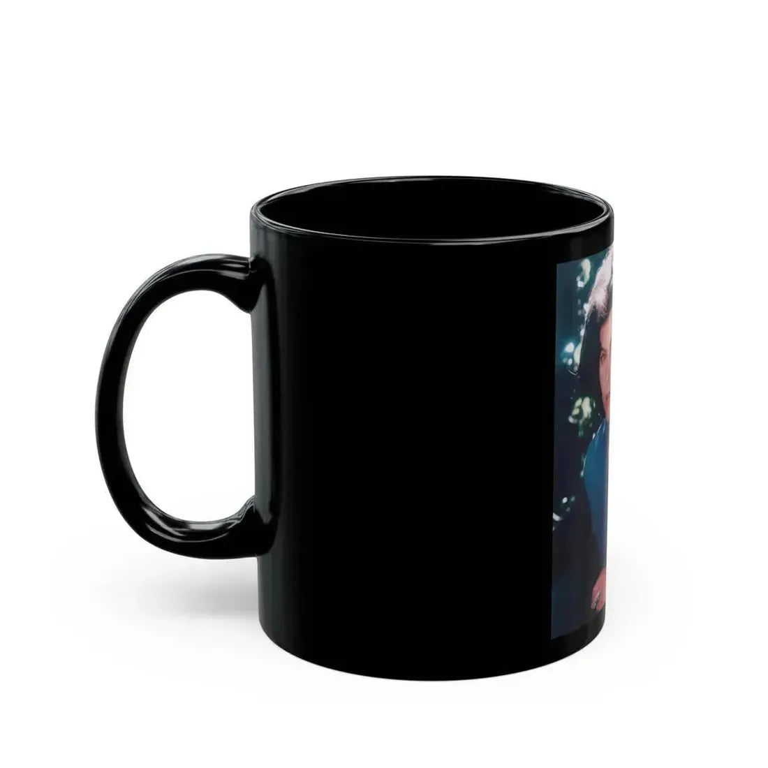 Adrienne Barbeau #38 (Vintage Female Icon) Black Coffee Mug - Go Mug Yourself