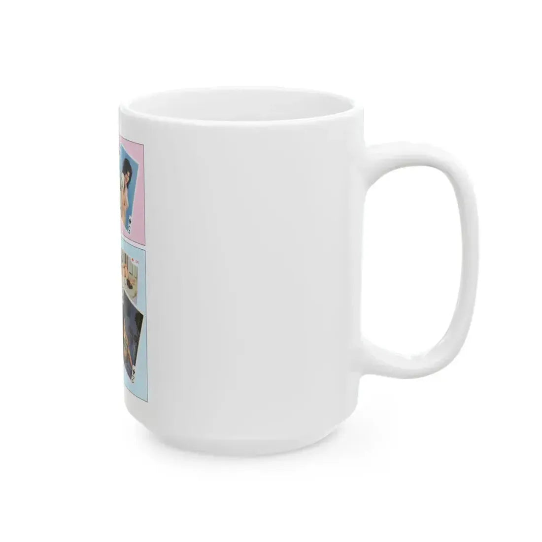 Adrienne Barbeau #47 - Topless Mag. Spread (Vintage Female Icon) White Coffee Mug - Go Mug Yourself
