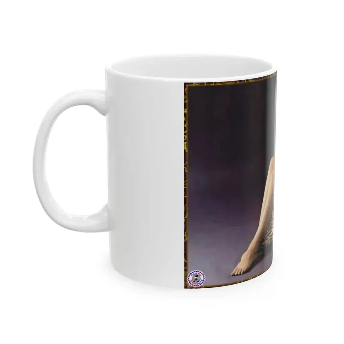 Adrienne Barbeau #55 - Nude (Vintage Female Icon) White Coffee Mug - Go Mug Yourself