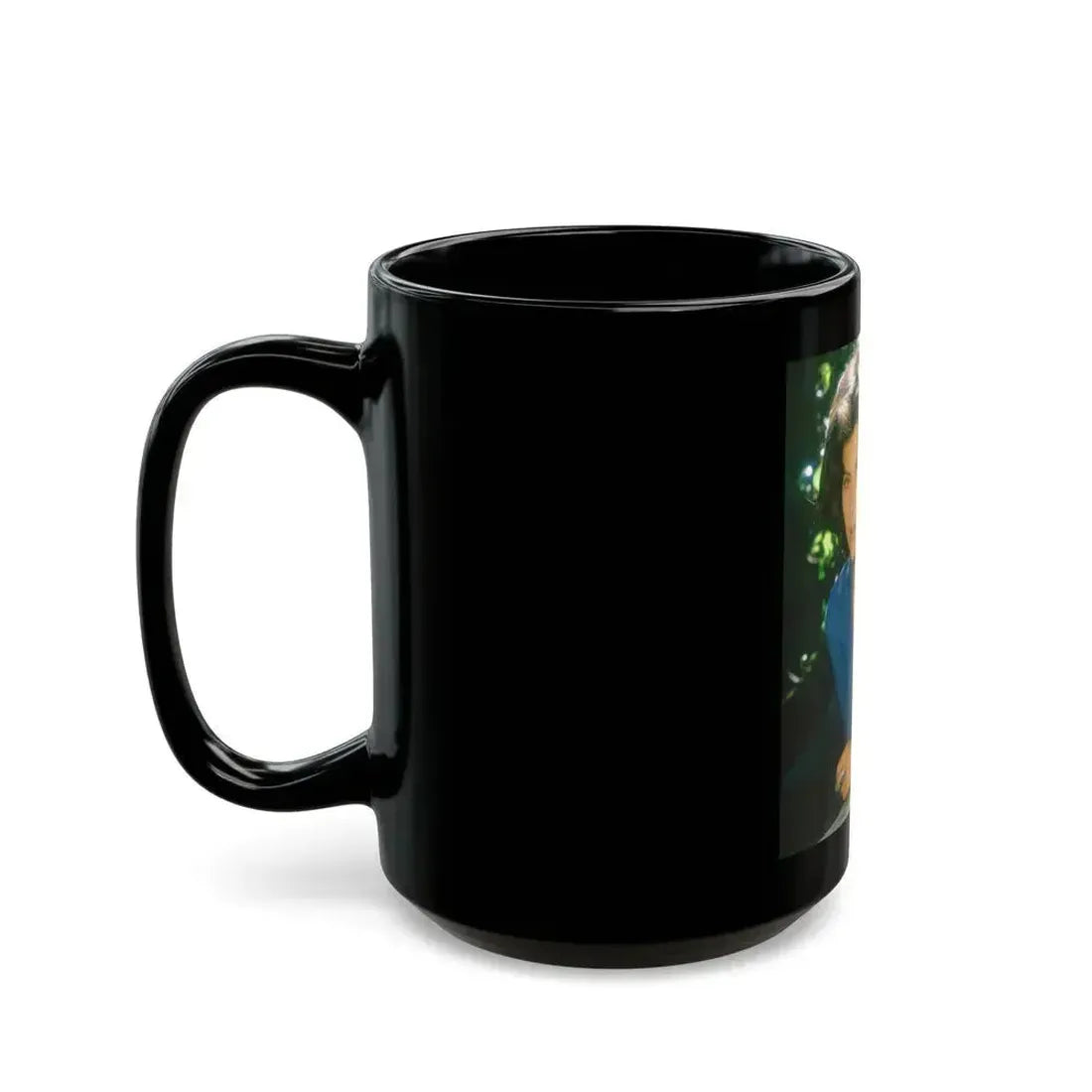 Adrienne Barbeau #59 (Vintage Female Icon) Black Coffee Mug - Go Mug Yourself