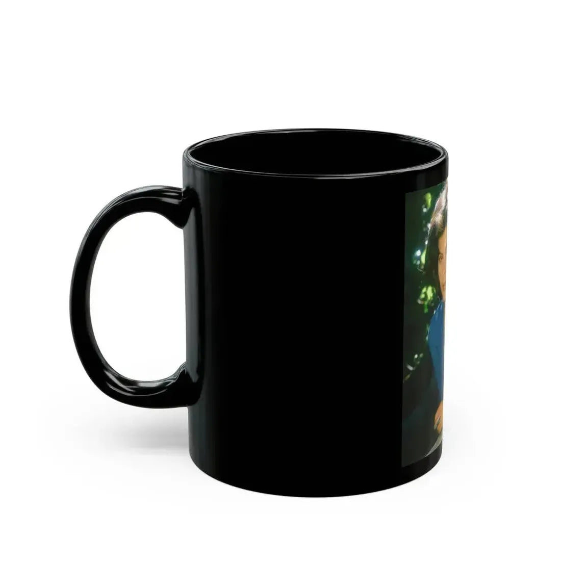 Adrienne Barbeau #59 (Vintage Female Icon) Black Coffee Mug - Go Mug Yourself