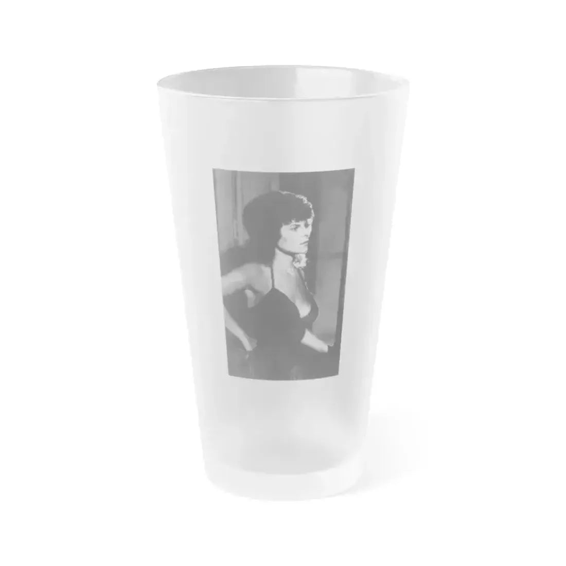 Adrienne Barbeau #62 (Vintage Female Icon) Frosted Pint Glass 16oz 16oz Frosted - Go Mug Yourself