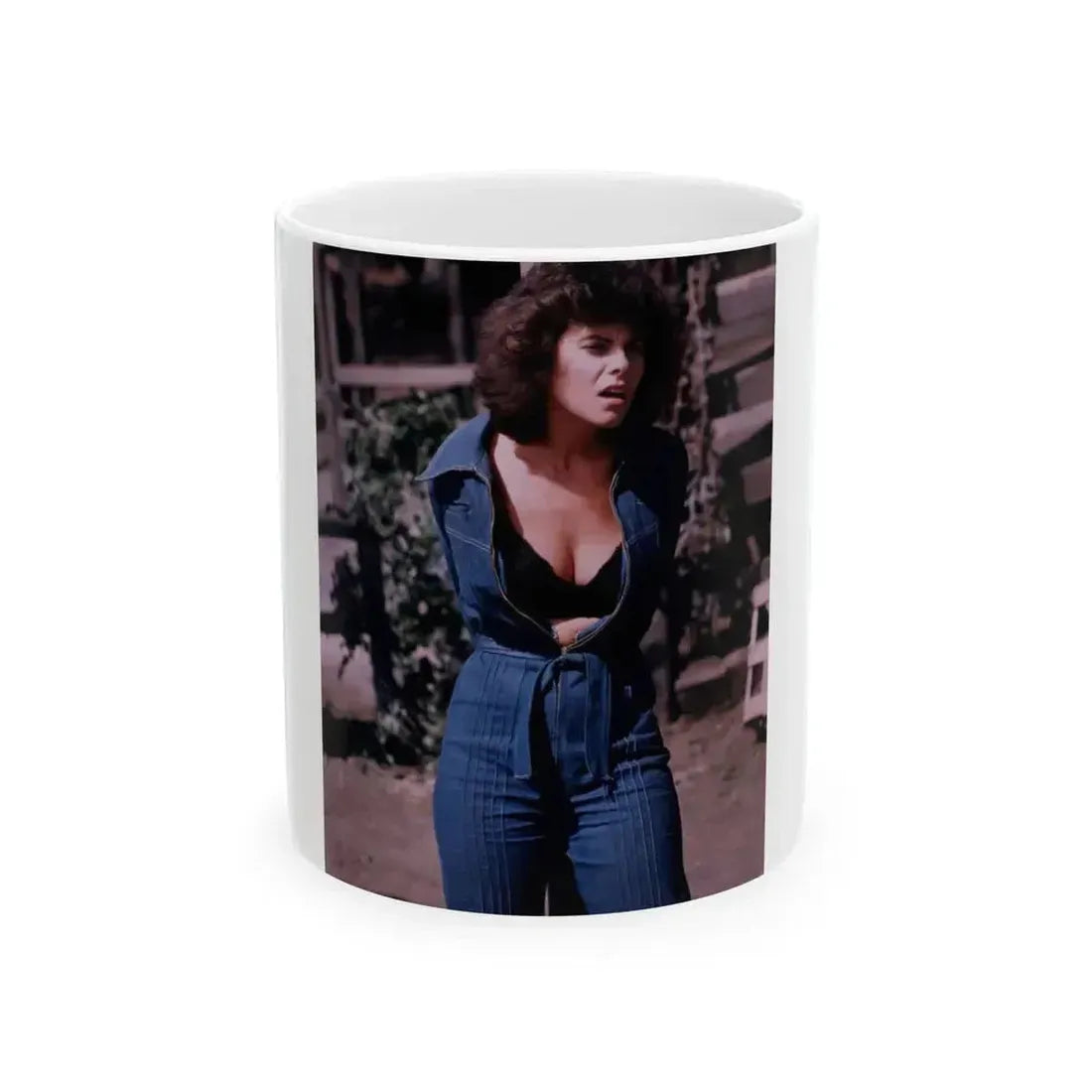 Adrienne Barbeau #66 (Vintage Female Icon) White Coffee Mug 11oz - Go Mug Yourself