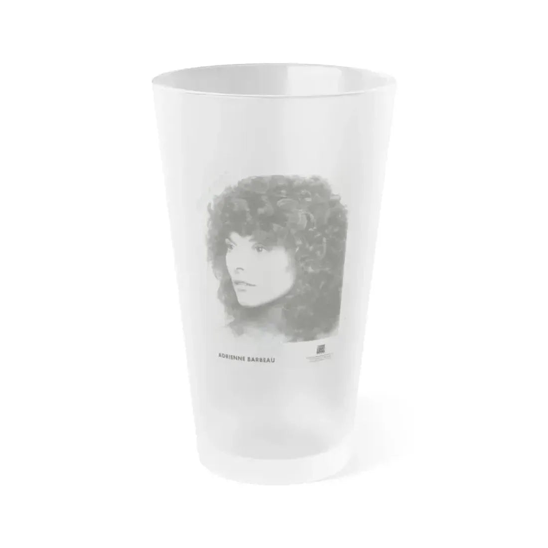 Adrienne Barbeau #77 (Vintage Female Icon) Frosted Pint Glass 16oz 16oz Frosted - Go Mug Yourself