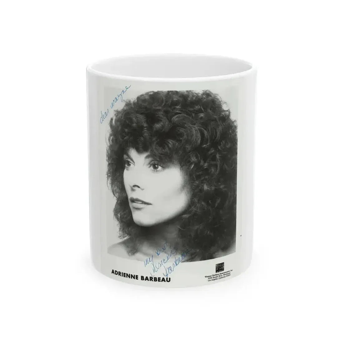 Adrienne Barbeau #77 (Vintage Female Icon) White Coffee Mug 11oz - Go Mug Yourself