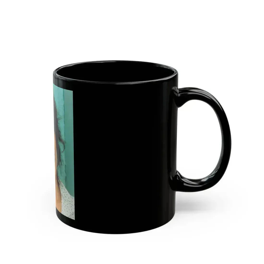 Adrienne Barbeau #87 (Vintage Female Icon) Black Coffee Mug - Go Mug Yourself