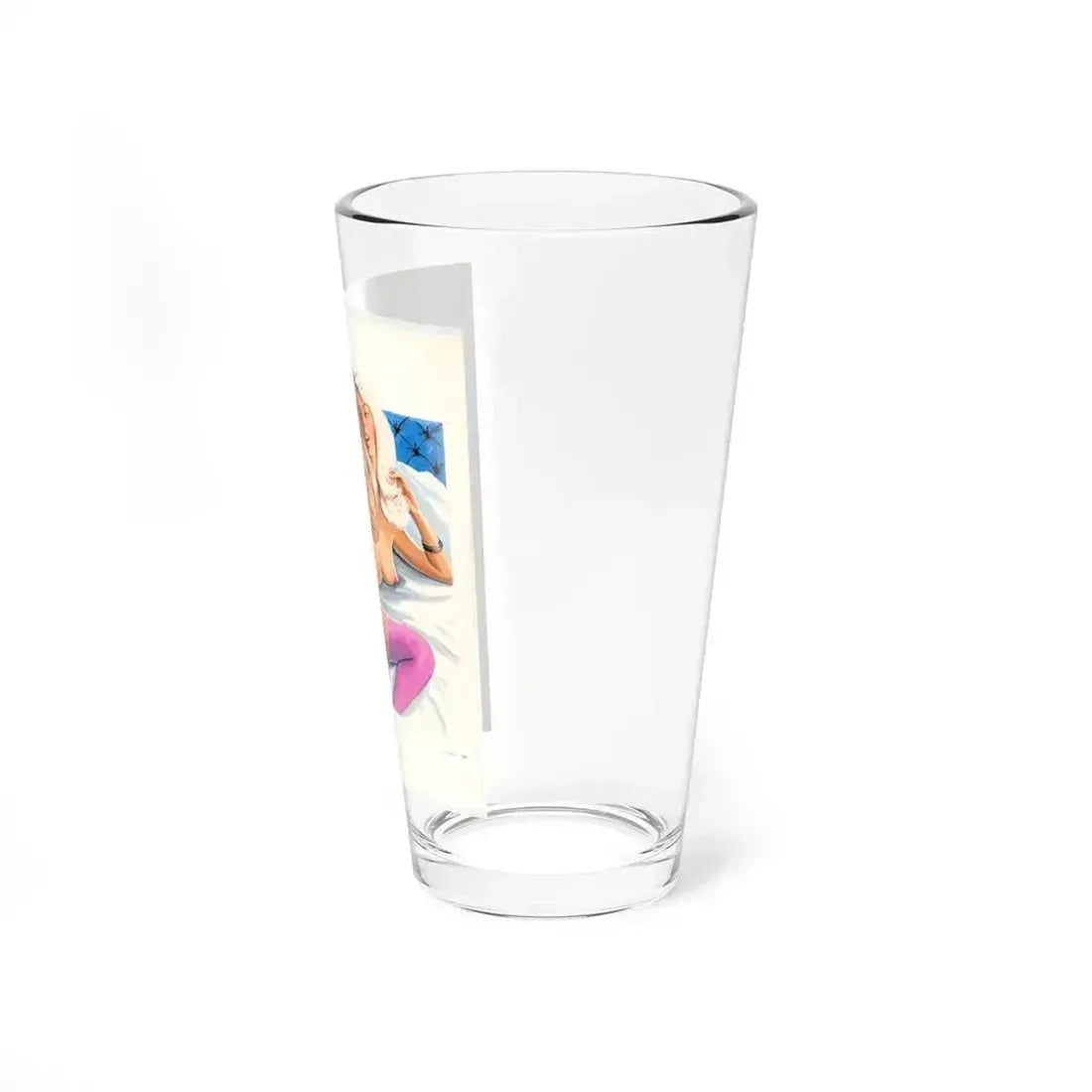 Adult, Paperback Novel Cover (1) - Pint Glass 16oz - Go Mug Yourself