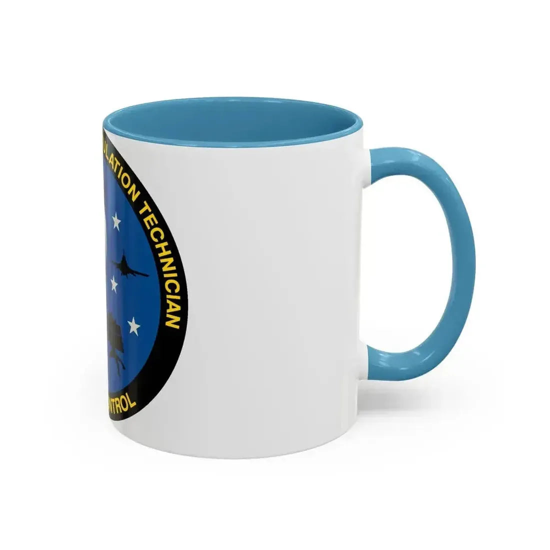 Advanced Weapons Simulation Tech Venom Ctrl (U.S. Air Force) Accent Coffee Mug - Go Mug Yourself