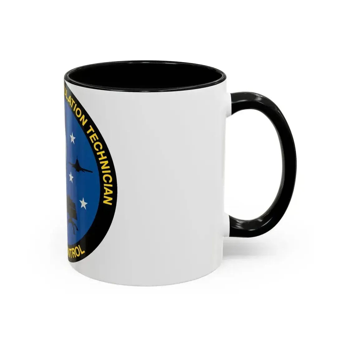 Advanced Weapons Simulation Tech Venom Ctrl (U.S. Air Force) Accent Coffee Mug - Go Mug Yourself