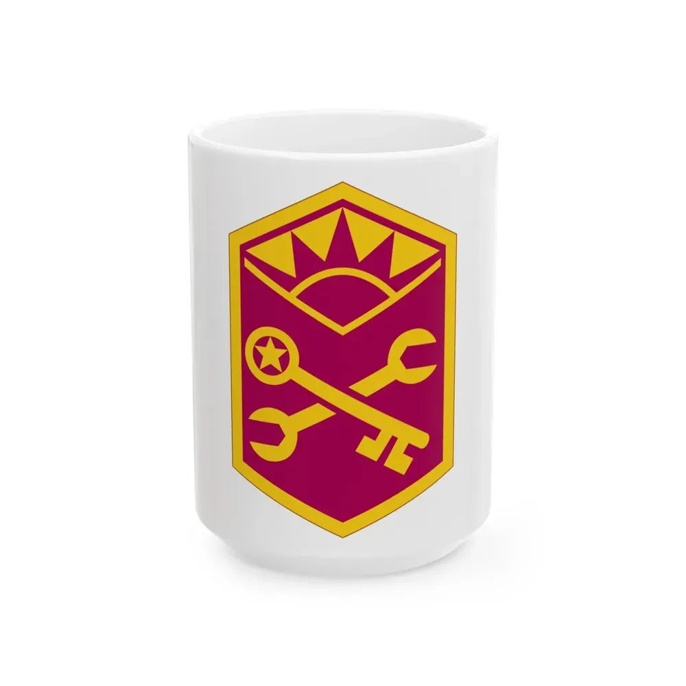 Advanced Weapons Support Command (U.S. Army) White Coffee Mug 15oz - Go Mug Yourself