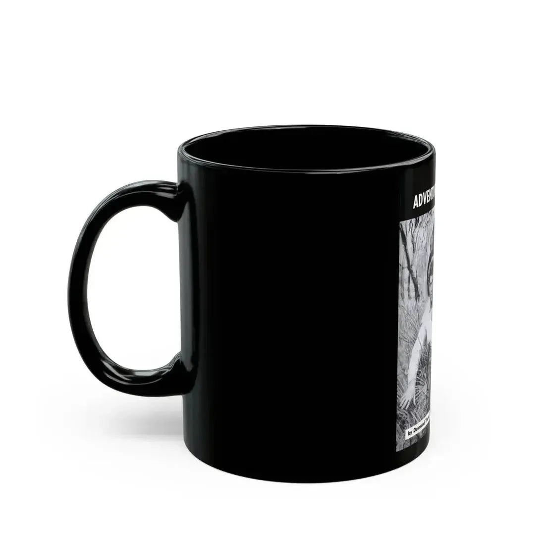 Adventure In Massacre, Peril magazine, June 1957 - Black Coffee Mug - Go Mug Yourself