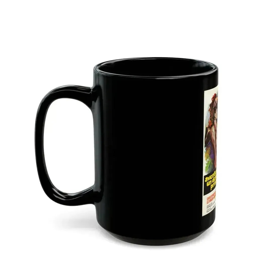 ADVENTURES OF A PRIVATE EYE 1977 Movie Poster - Black Coffee Mug - Go Mug Yourself