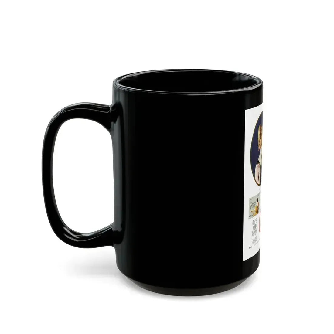 Advertisement for Gainsborough, Harper's Bazaar, June 1923 - Black Coffee Mug - Go Mug Yourself