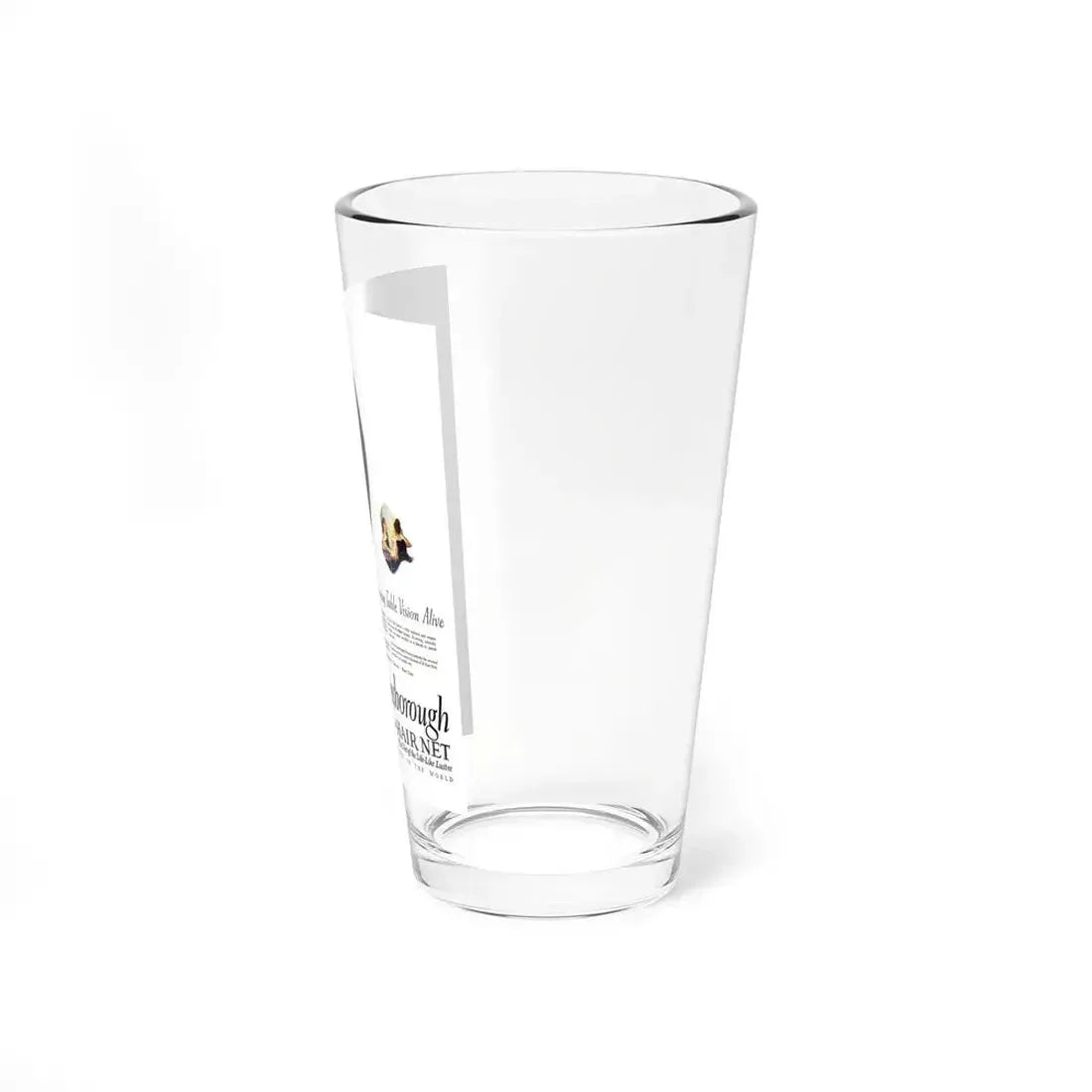 Advertisement for Gainsborough, Harper's Bazaar, June 1923 (Magazine Illustration) Pint Glass 16oz - Go Mug Yourself