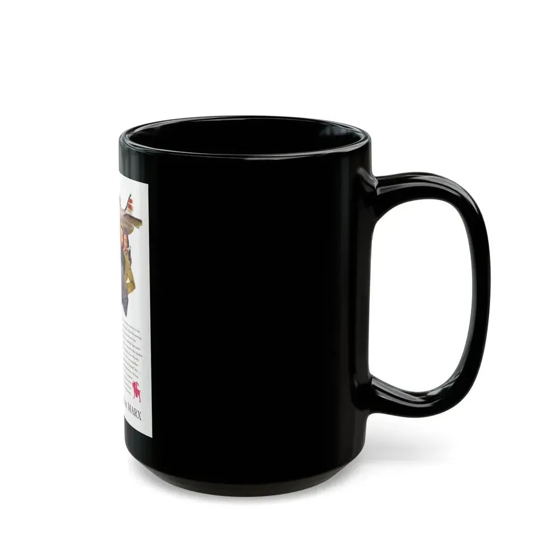 Advertisement for Hart Schaffner & Marx, Saturday Evening Post, November 5, 1949 - Black Coffee Mug - Go Mug Yourself