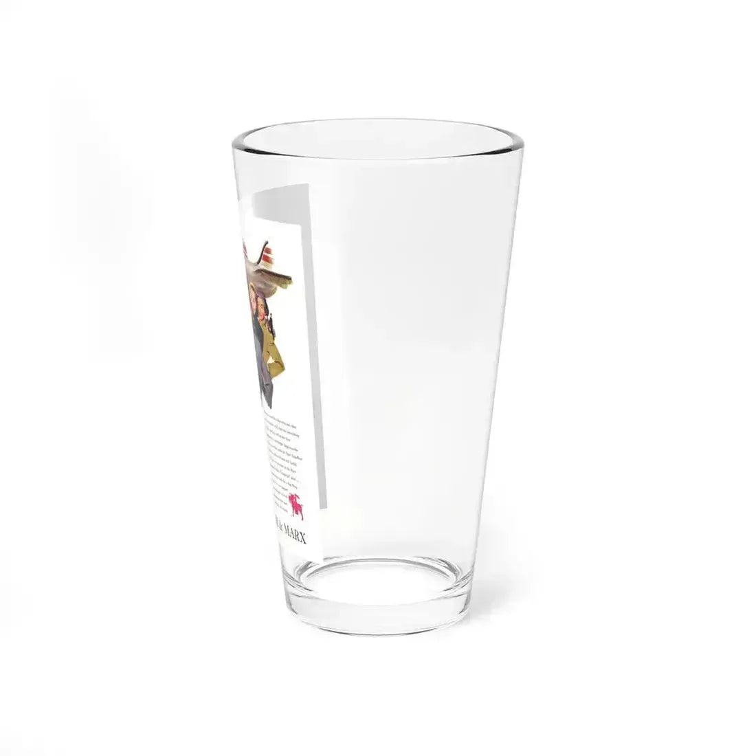 Advertisement for Hart Schaffner & Marx, Saturday Evening Post, November 5, 1949 (Magazine Illustration) Pint Glass 16oz - Go Mug Yourself