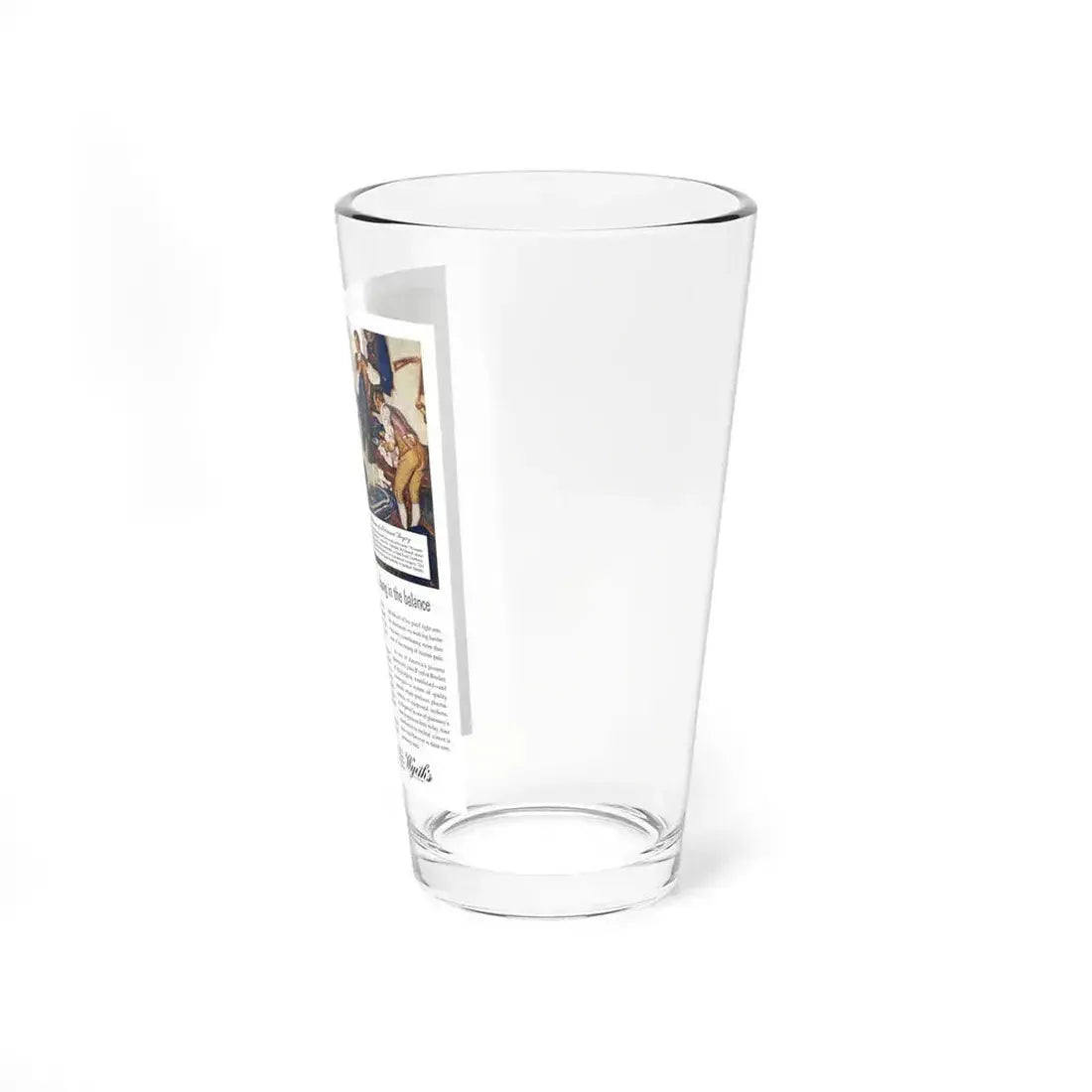 Advertisement for Wyeth, Good Housekeeping, November 1943 (Magazine Illustration) Pint Glass 16oz - Go Mug Yourself