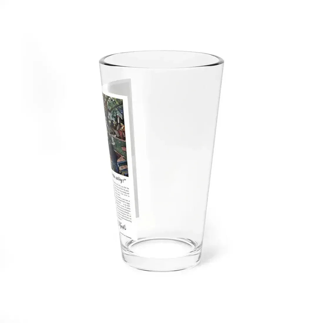 Advertisement for Wyeth, Good Housekeeping, October 1943 (Magazine Illustration) Pint Glass 16oz - Go Mug Yourself