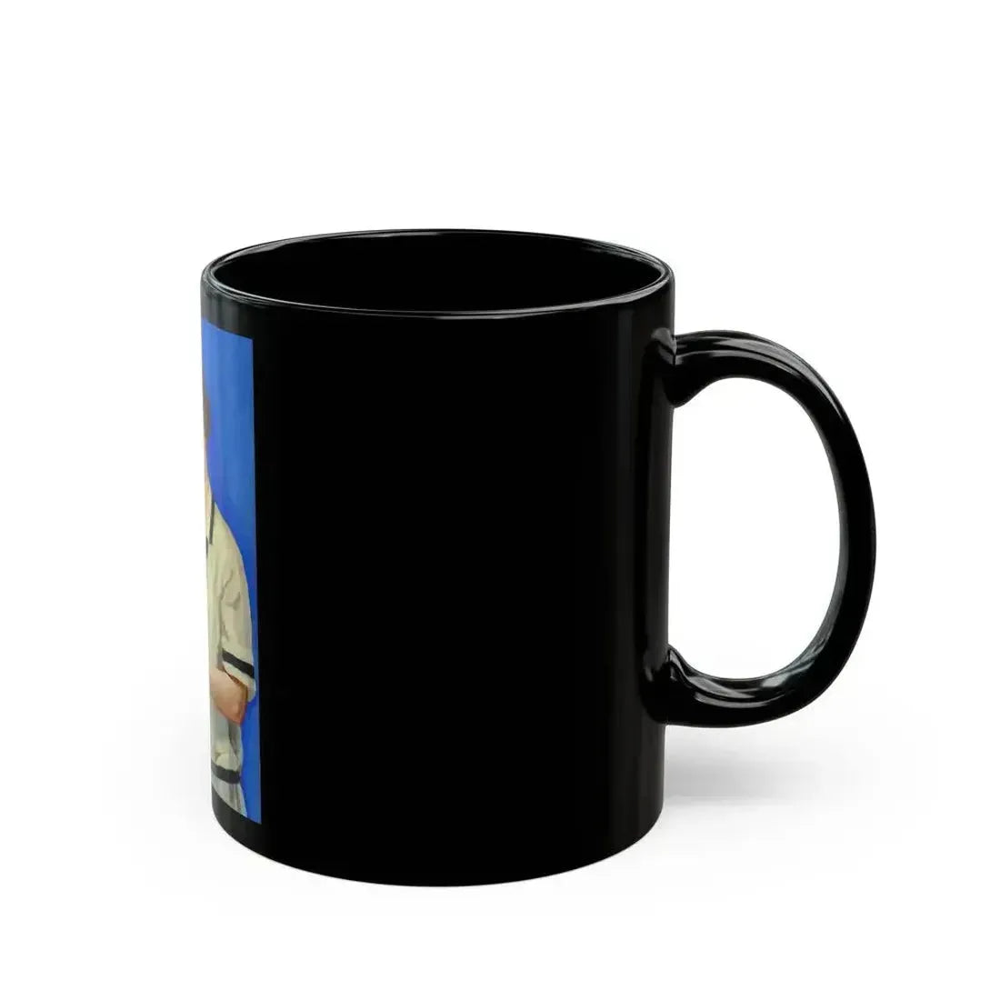 Advertising Illustration, probably for Armour's Bacon - Black Coffee Mug - Go Mug Yourself