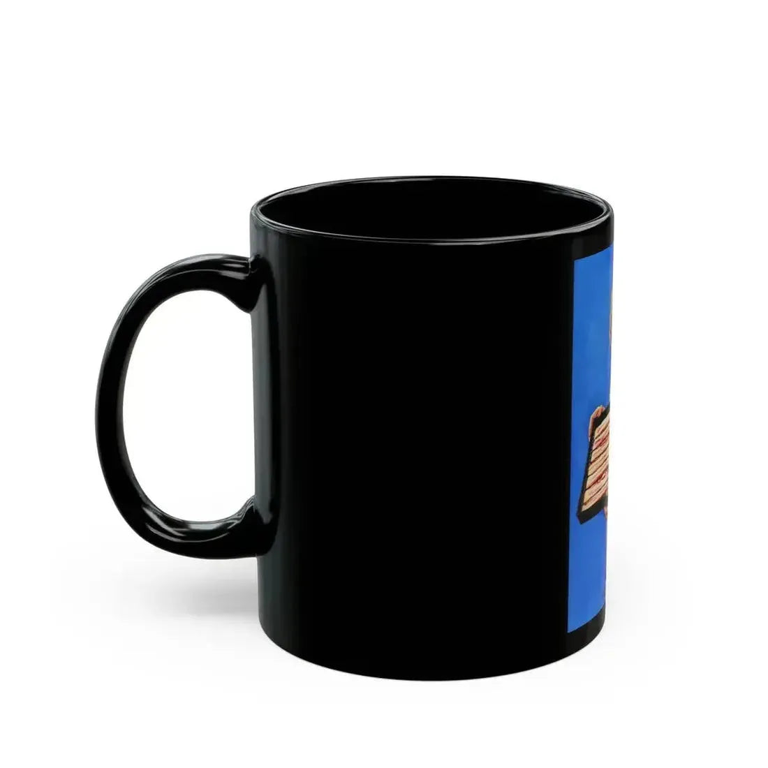Advertising Illustration, probably for Armour's Bacon - Black Coffee Mug - Go Mug Yourself