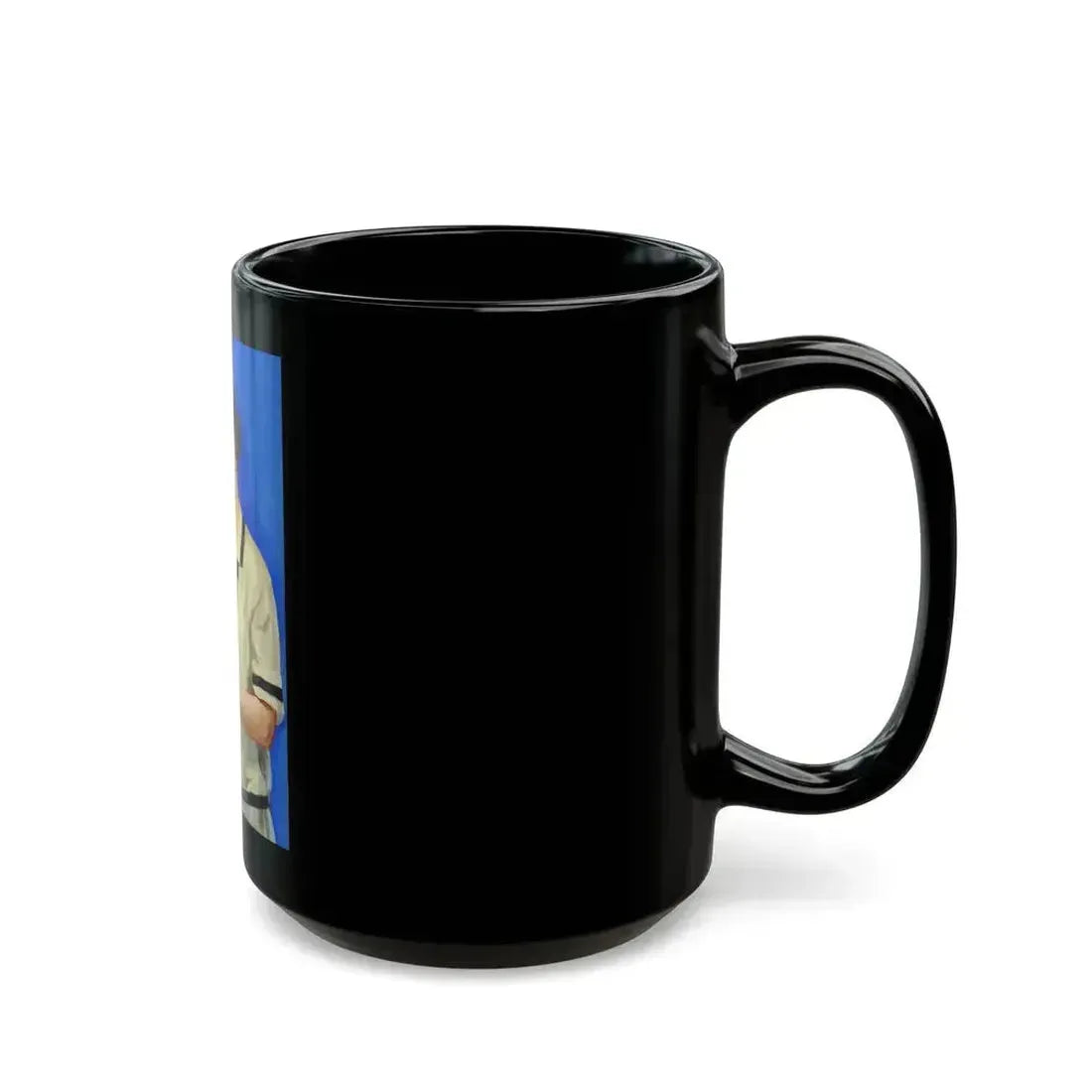 Advertising Illustration, probably for Armour's Bacon - Black Coffee Mug - Go Mug Yourself