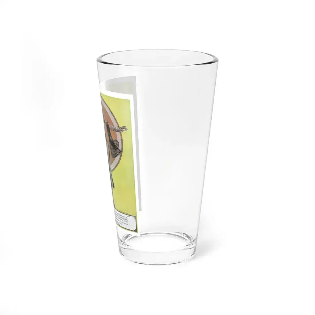 Advertisment for Luxite Hosiery, Harper's Bazaar, December 1922 (Magazine Illustration) Pint Glass 16oz - Go Mug Yourself