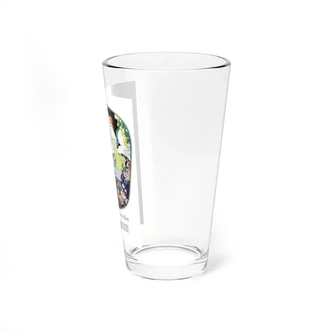 Advertisment for McCallum Hosiery, Harper's Bazaar, July 1923 (Magazine Illustration) Pint Glass 16oz - Go Mug Yourself