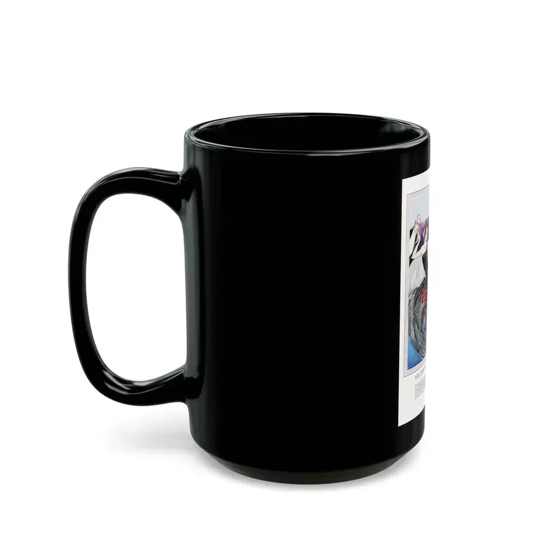 Advertisment for McCallum Hosiery, Harper's Bazaar, October 1923 - Black Coffee Mug - Go Mug Yourself