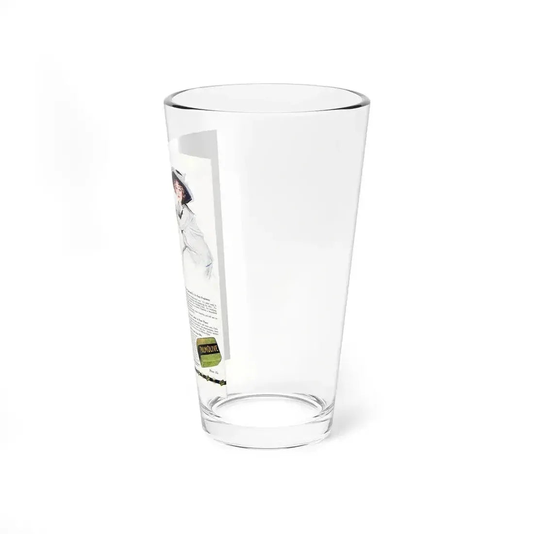 Advertisment for Palmolive, Vogue, June 15, 1912 (1) (Magazine Illustration) Pint Glass 16oz - Go Mug Yourself