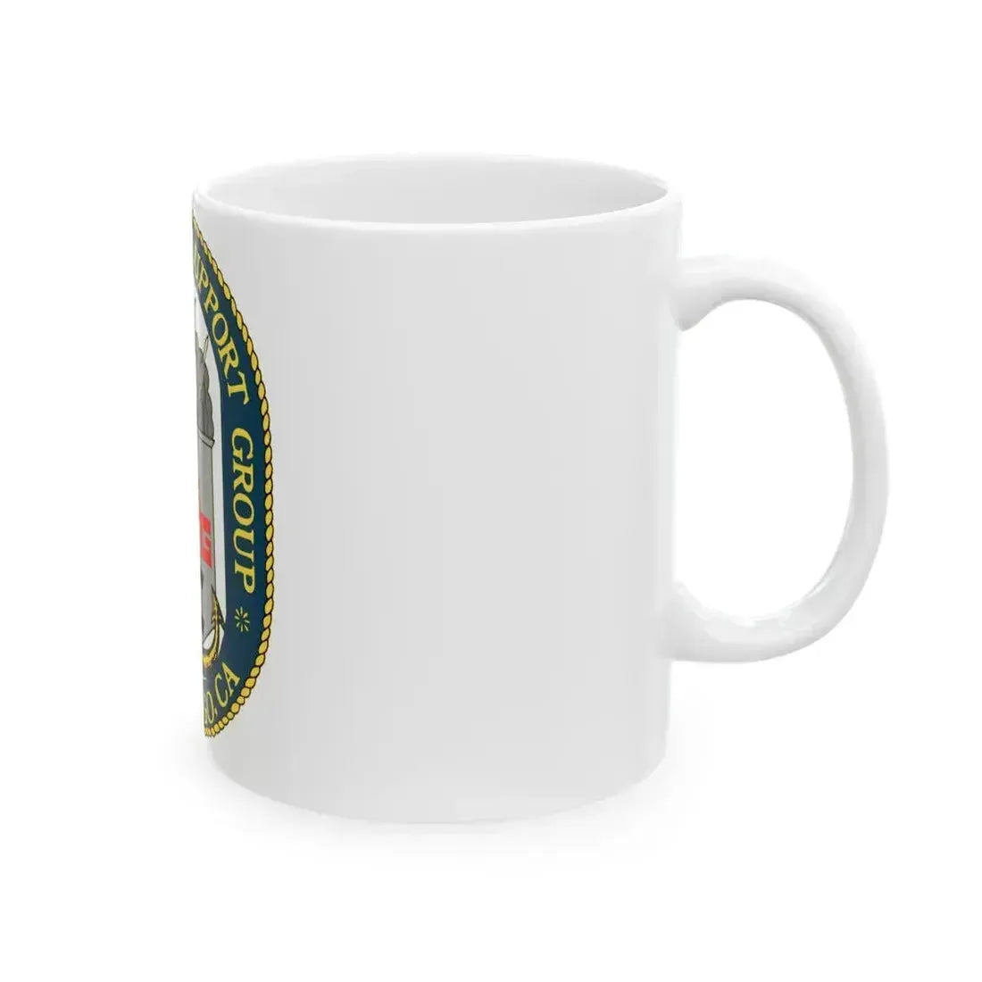 AEGIS Training Support Grp San Diego (U.S. Navy) White Coffee Mug - Go Mug Yourself