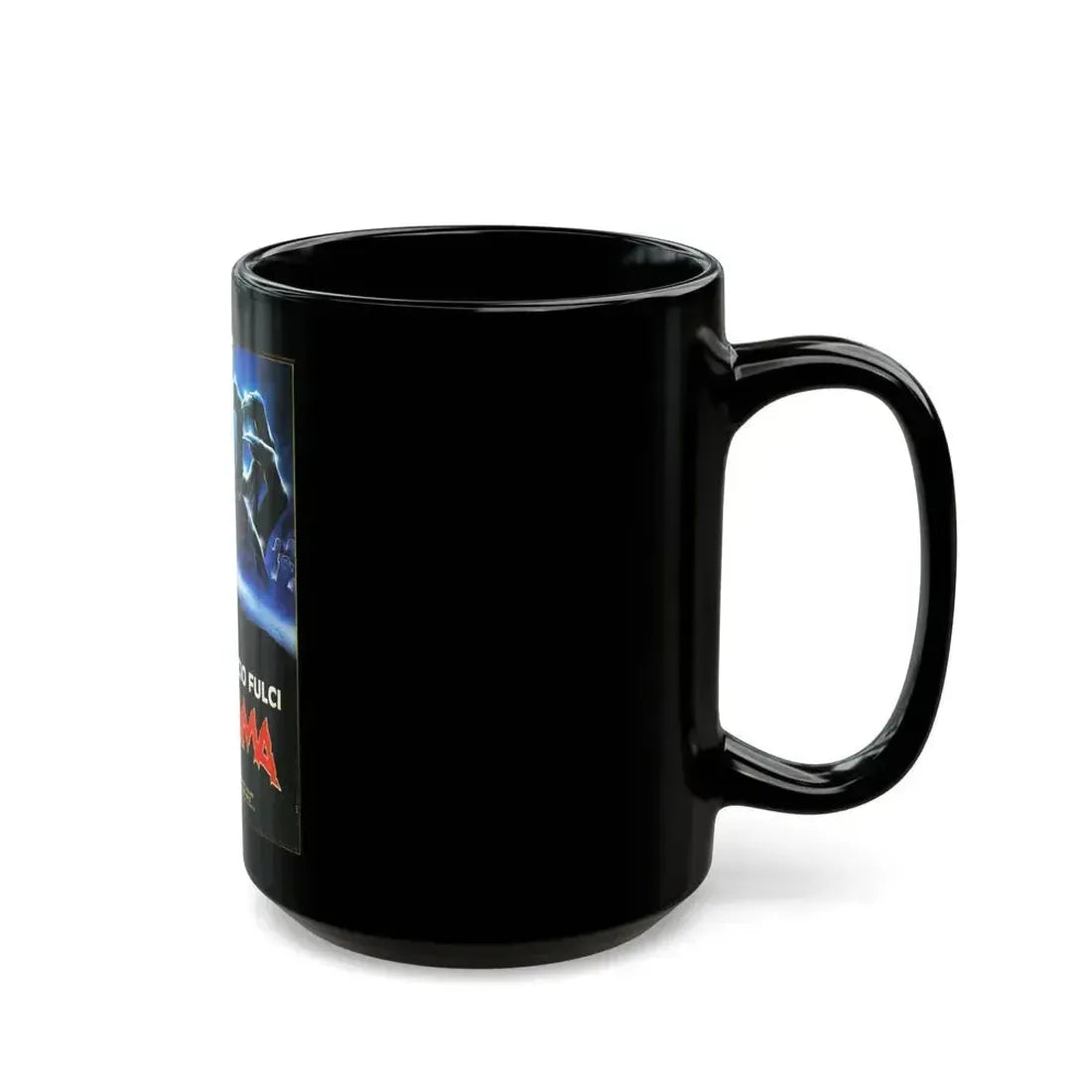 AENIGMA 1987 Movie Poster - Black Coffee Mug - Go Mug Yourself