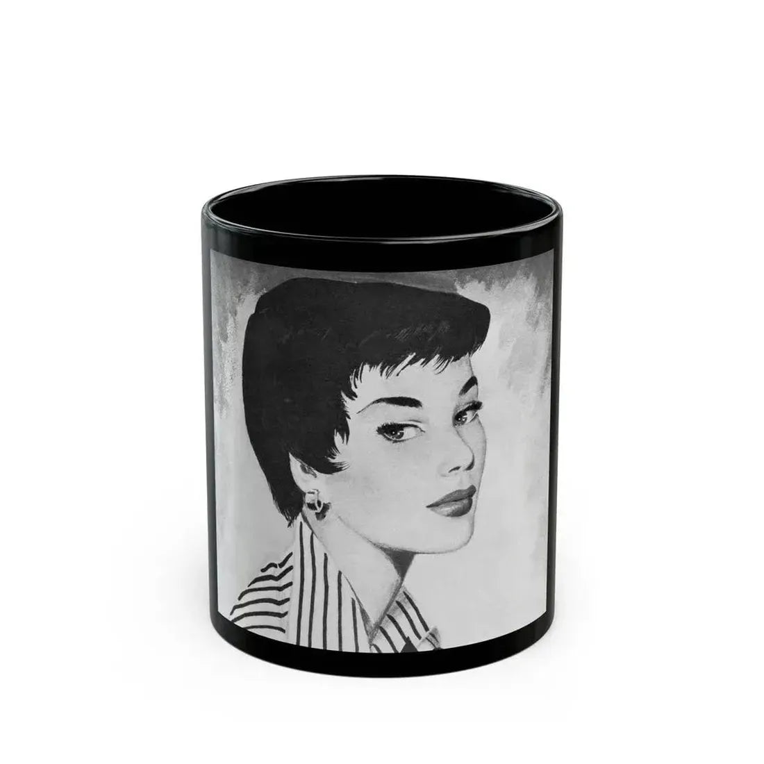 Aero chocolate bar advertisement, 1950 - Black Coffee Mug 11oz - Go Mug Yourself