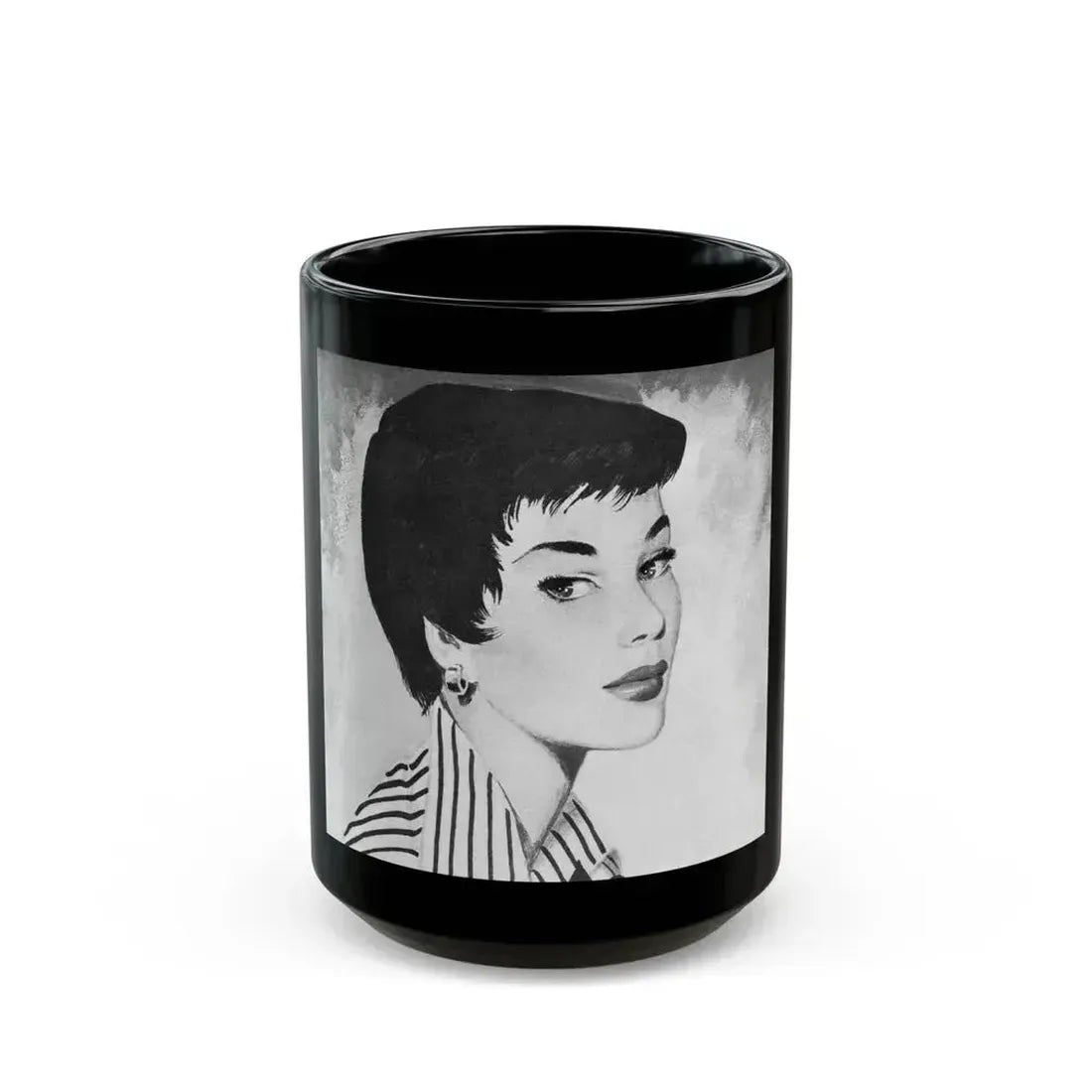 Aero chocolate bar advertisement, 1950 - Black Coffee Mug 15oz - Go Mug Yourself