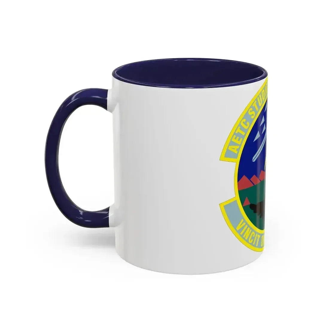 AETC Studies & Analysis Squadron (U.S. Air Force) Accent Coffee Mug - Go Mug Yourself