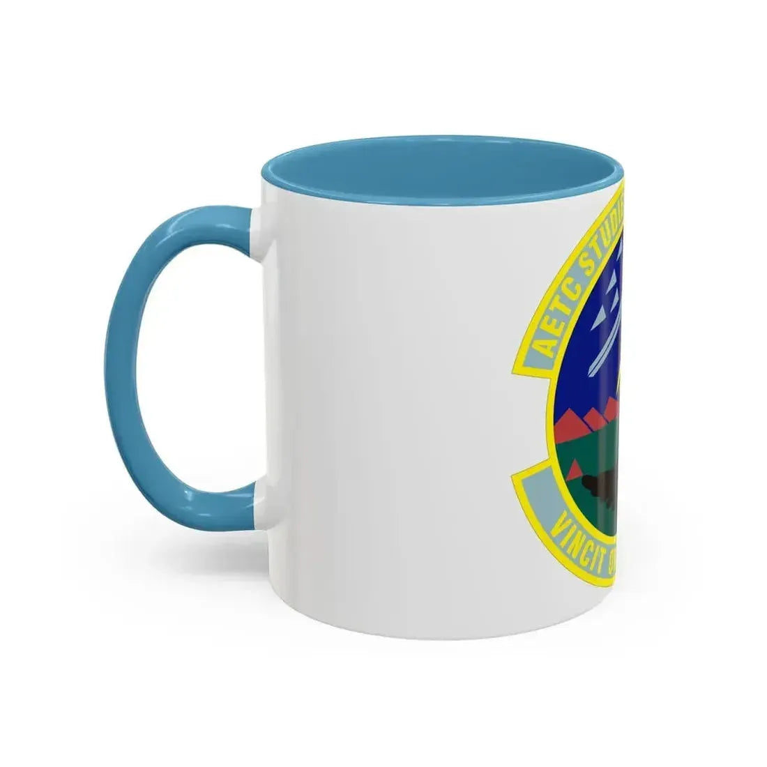 AETC Studies & Analysis Squadron (U.S. Air Force) Accent Coffee Mug - Go Mug Yourself