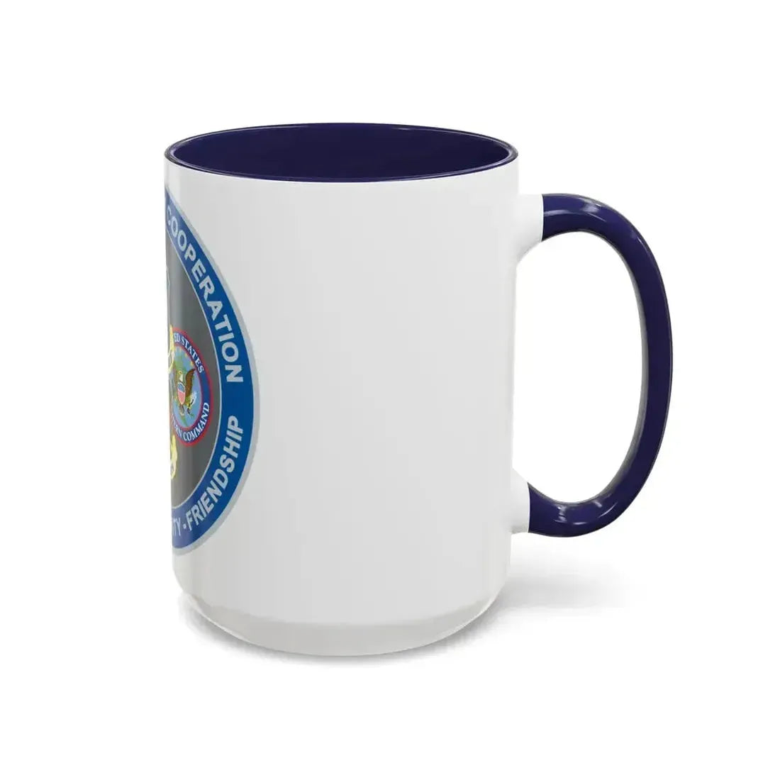 AF North TSC Theater Security Cooperation (U.S. Air Force) Accent Coffee Mug - Go Mug Yourself