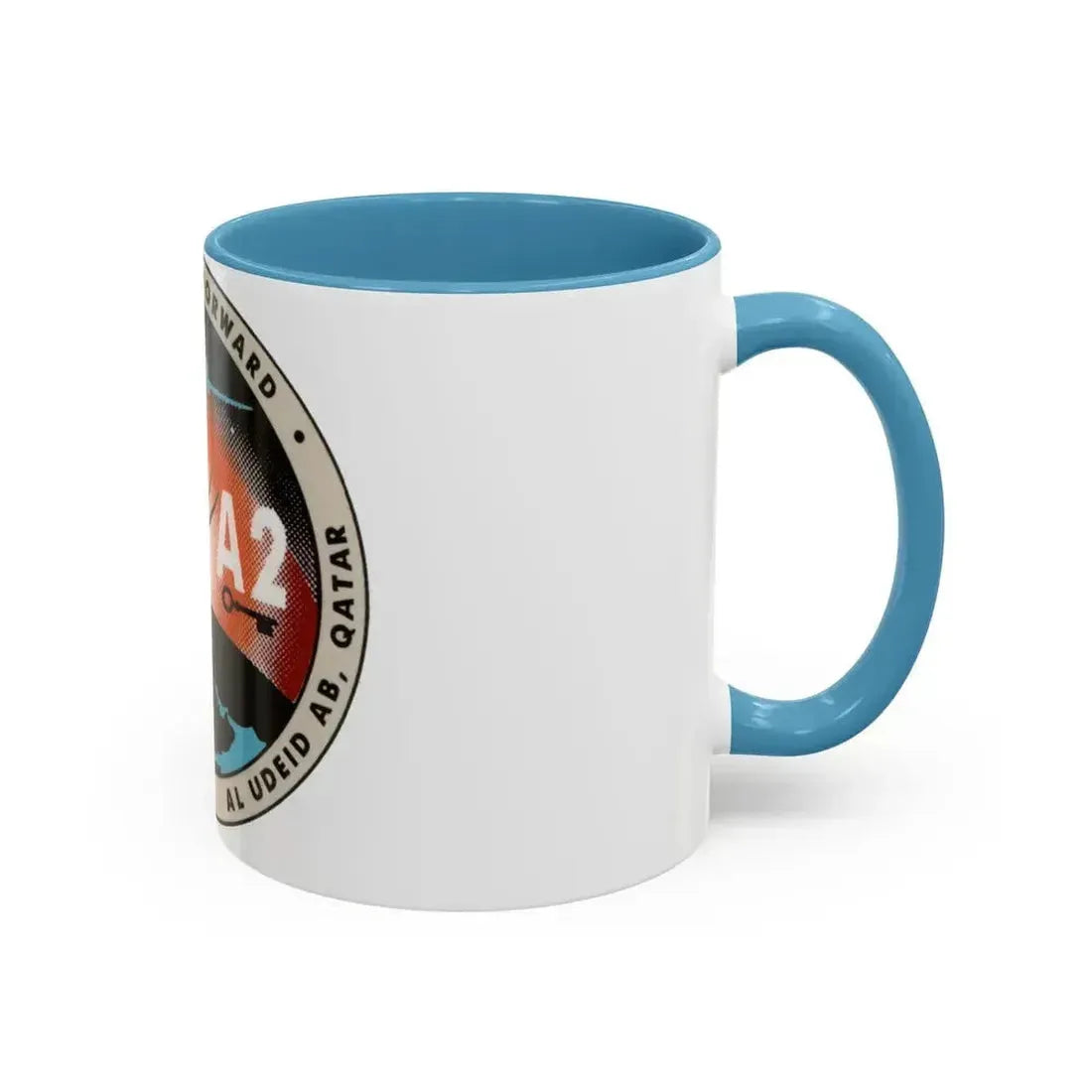 AFCENT A2 Forward (U.S. Air Force) Accent Coffee Mug - Go Mug Yourself