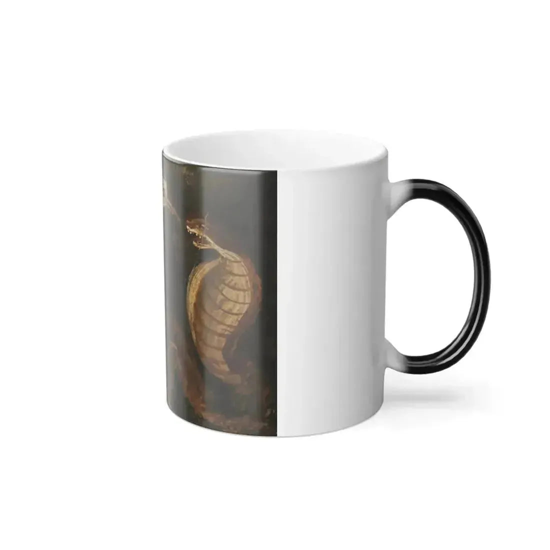 Affreschi romani - airone e cobra - pompei - Color Changing Mug 11oz - Go Mug Yourself