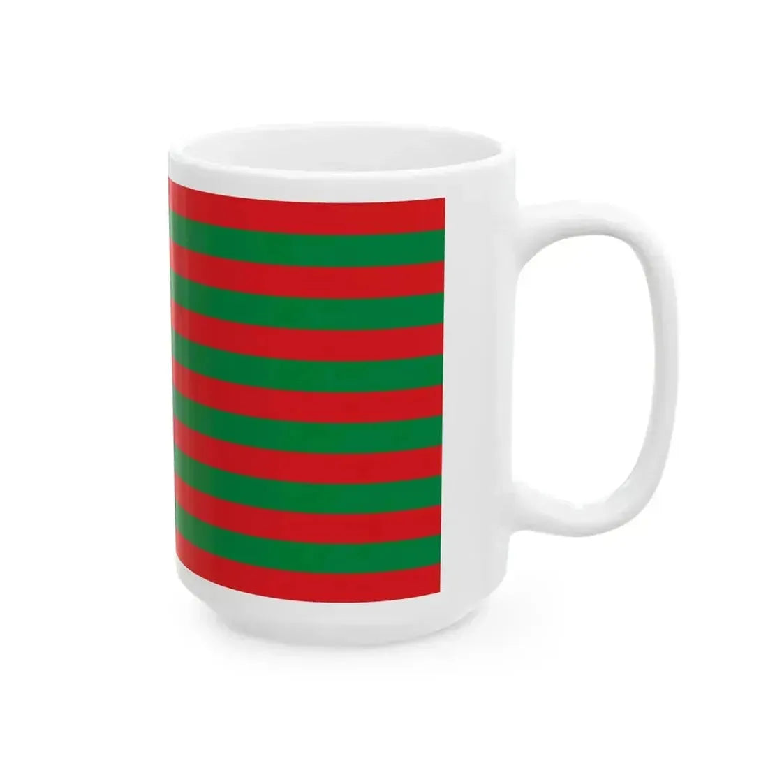 African America Flag 2 (United States) White Coffee Mug - Go Mug Yourself