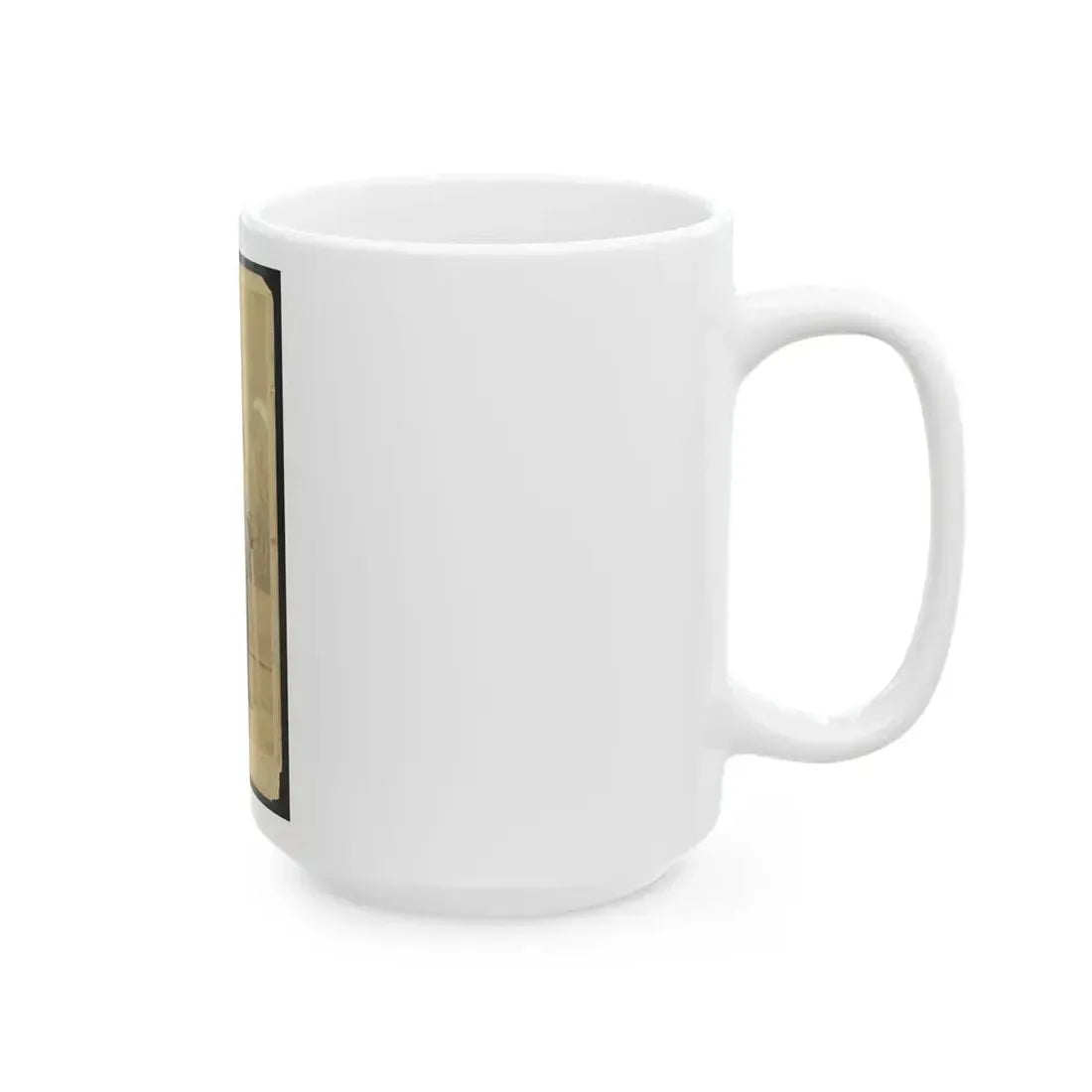 African American Man, Full-Length Portrait, Facing Right (U.S. Civil War) White Coffee Mug - Go Mug Yourself