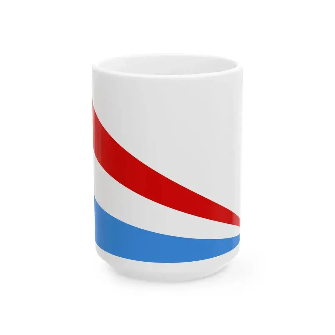 Afsharid Imperial Standard 3 Stripes (Iran) White Coffee Mug 15oz - Go Mug Yourself