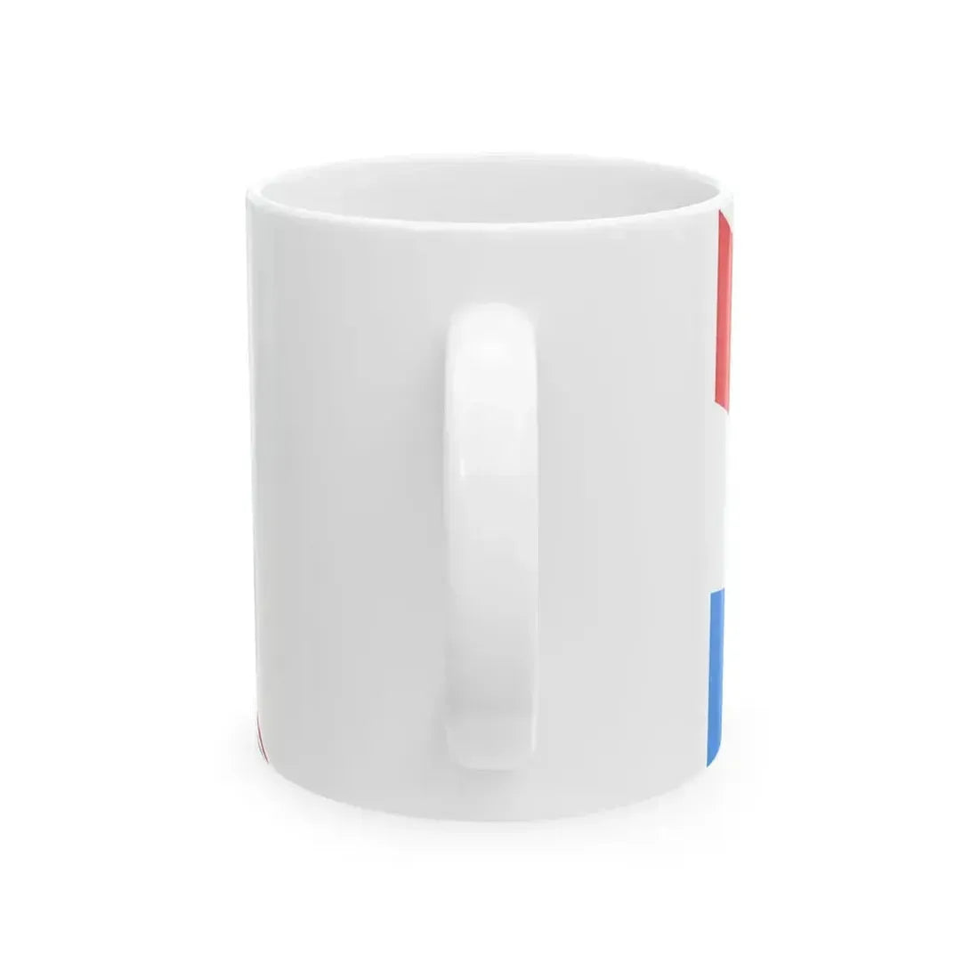 Afsharid Imperial Standard 3 Stripes (Iran) White Coffee Mug - Go Mug Yourself